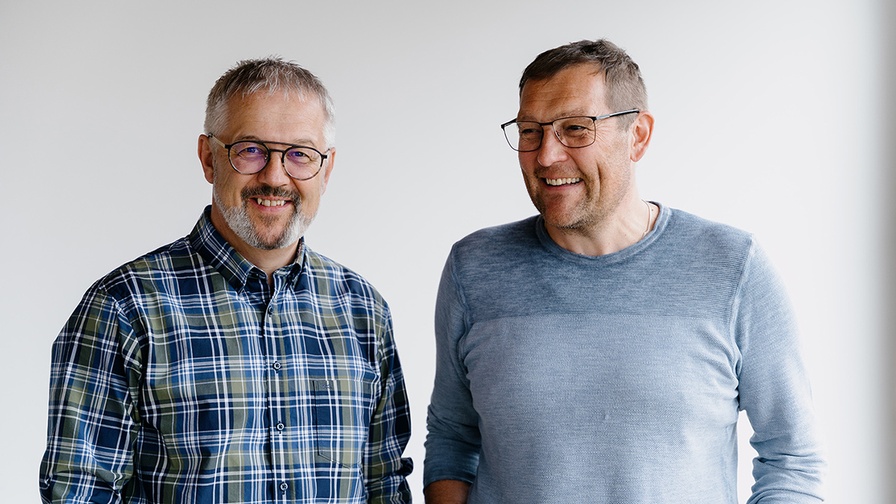 Hans Cassan und Reinhard Feuerstein