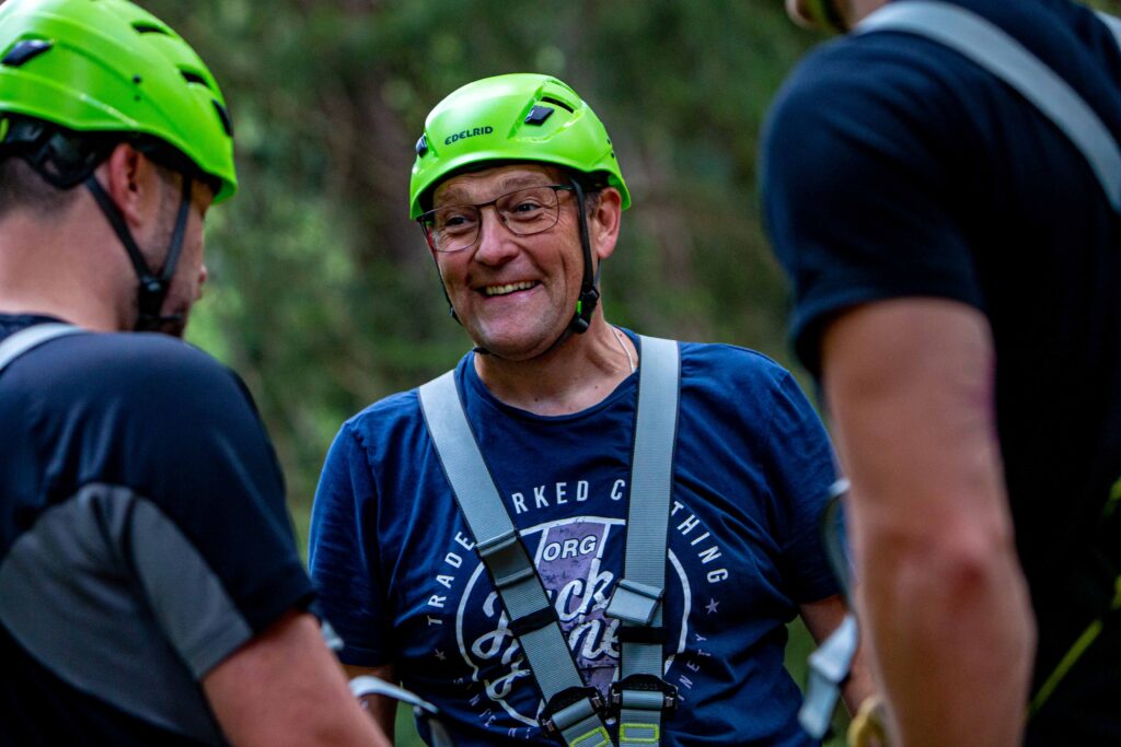SPIDER im Waldseilgarten Damüls